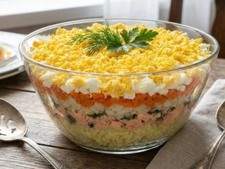 Салат Мимоза