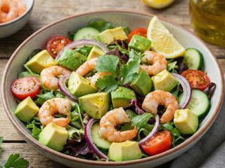 Avocado and Shrimp Salad