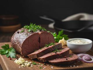 Сердце бычье отварное